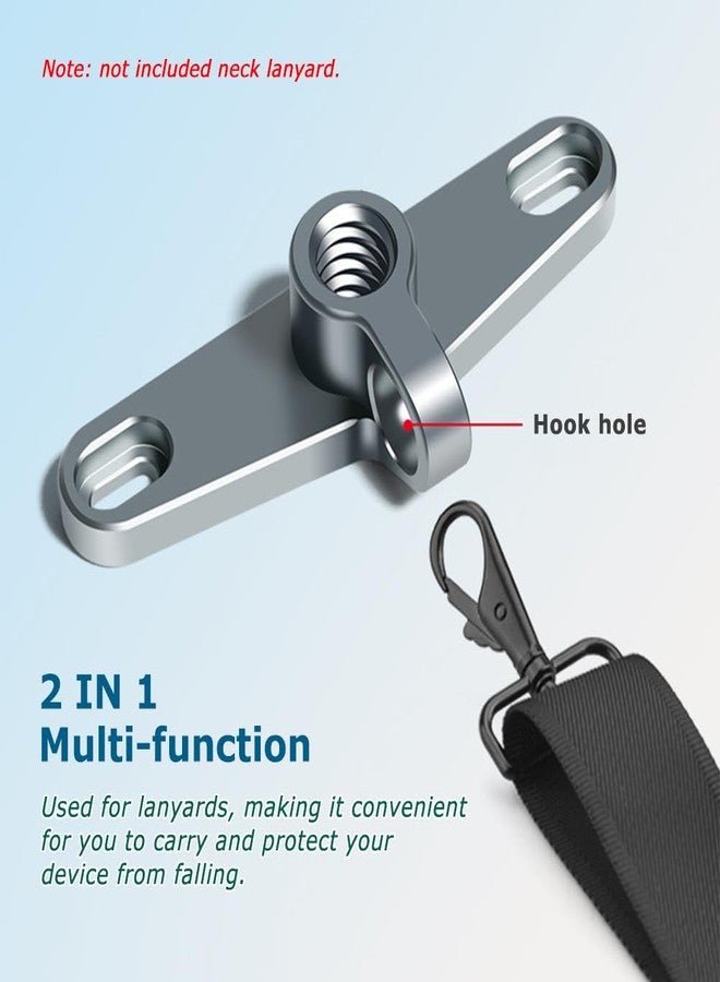 KOQINVIZ Bike Mount Tripod Adapter for DJI RC/RC2 Remote Control, Neck Strap Holder with 1/4" Screw Hole for DJI Mini 4/Mini 3 Pro - Image 5