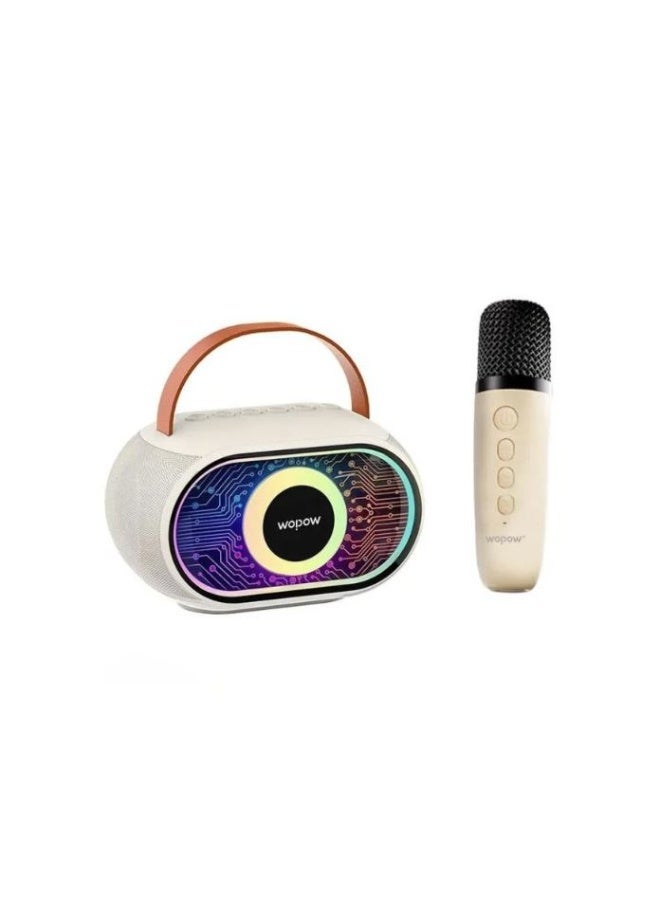 WOPOW AP08 Wireless Bluetooth Karaoke Speaker - Image 1