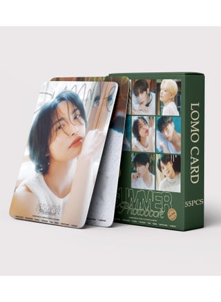 55-Piece LOMO Card ATEEZ New Album SUMMER Work Peripheral Collection Card - view 3