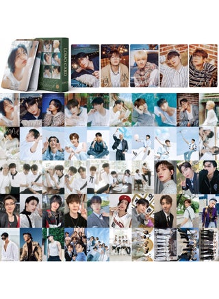 55-Piece LOMO Card ATEEZ New Album SUMMER Work Peripheral Collection Card - view 2