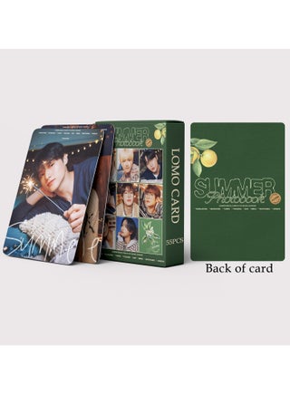 55-Piece LOMO Card ATEEZ New Album SUMMER Work Peripheral Collection Card - view 5