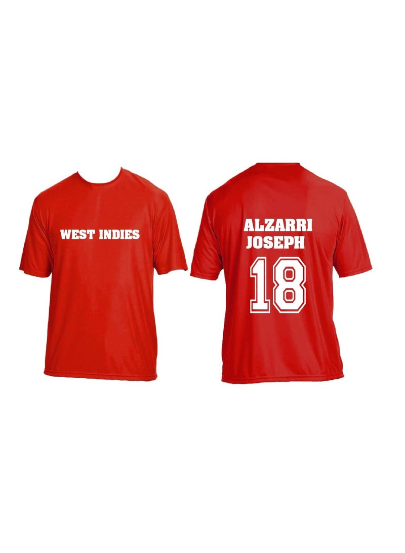West Indies jersey For Adults-West Indies Printed Jersey-Comfortable Dry-Fit Sports Jersey For Family-Perfect For Sports Activities - Image 1