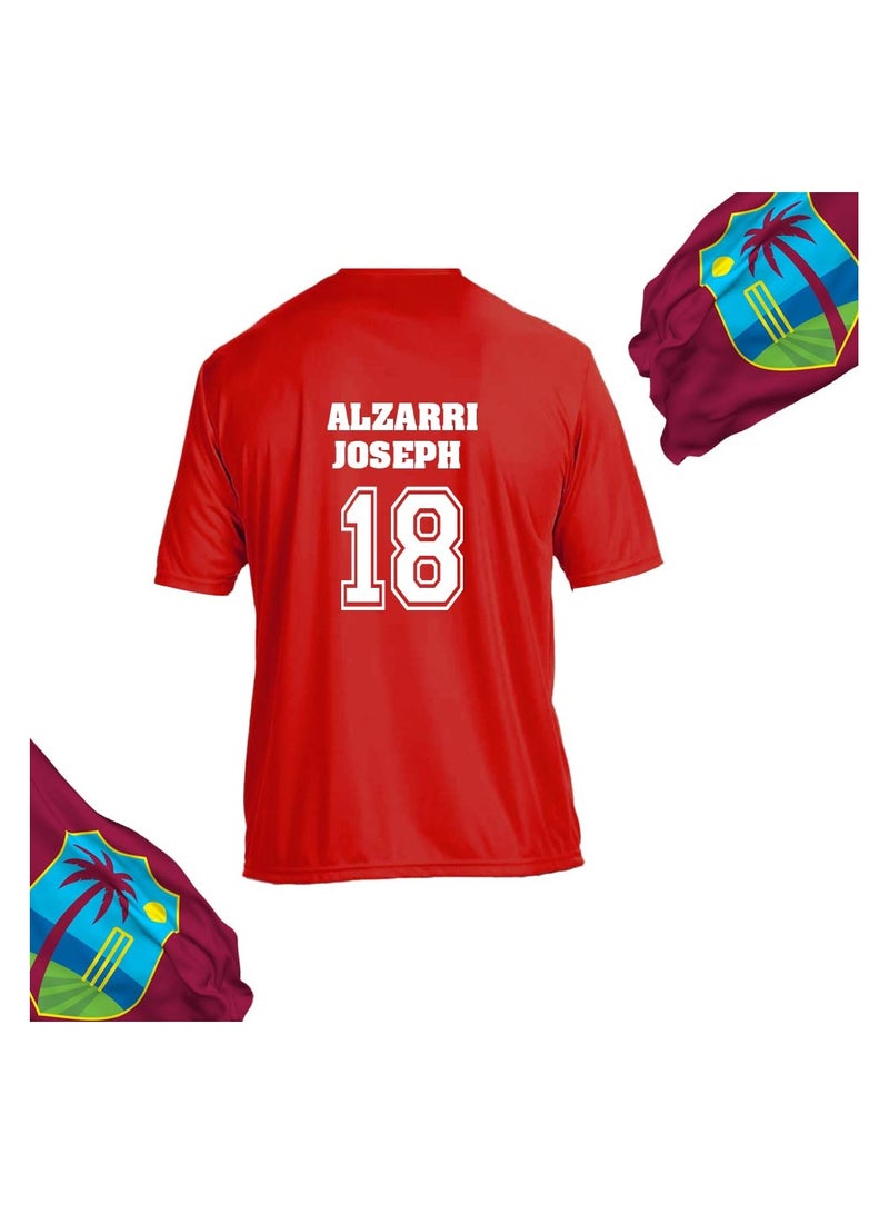 West Indies jersey For Adults-West Indies Printed Jersey-Comfortable Dry-Fit Sports Jersey For Family-Perfect For Sports Activities - Image 3