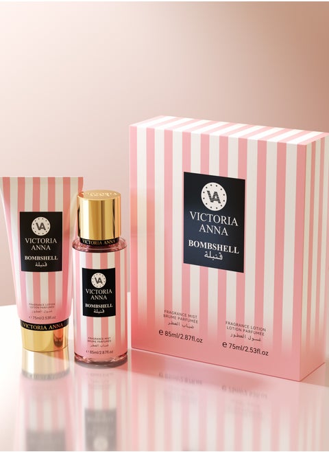 85ml Fragrance lotion Perfume Fragrance Spray Brume Mist Gift set