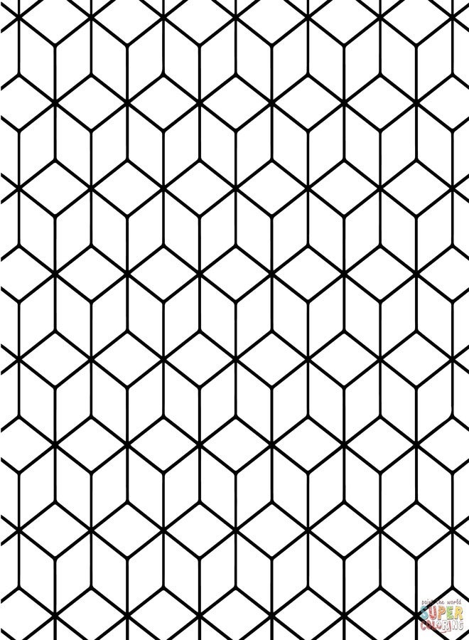 inr |Isometric Dots Grid Line A4 Paper | 5 mm Distance Between Dots |Equila teral 3D Triangle Graphical Shapes | Pack of 48 Sheets |Size 8.3 x 11.7 inch |100 GSM Natural White| GRD700 - Image 4
