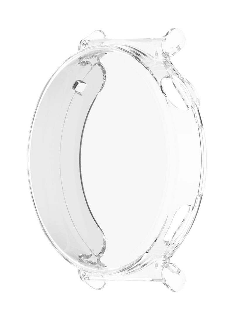 مجموعة كاملة من غطاء حماية متوافق مع TPU هواوي GT 5 41mm ووتش ( شفاف ) - Image 5