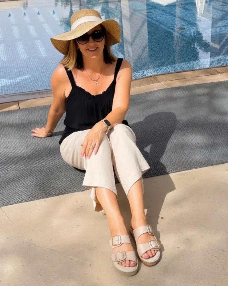 شو كيو Urban Espadrille Slide
