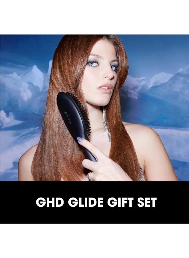 فرشاة فرد الشعر الساخنة لنتائج ناعمة ولامعة وخالية...