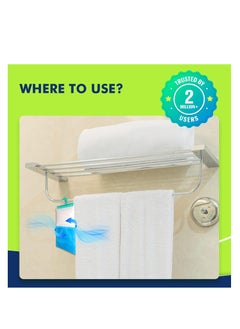 Absorbia Absorbia Moisture Absorber| Absorbia Hanging Pouch - Family Pack of 3 (440ml Each)  - Image 3