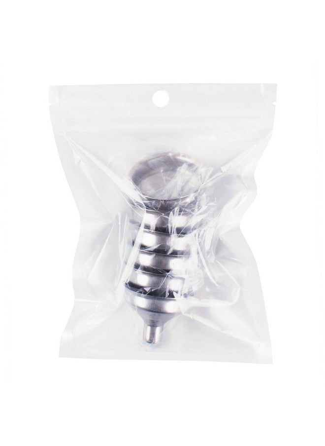Super Z Outlet 1.25" Stainless Steel Mini Funnels For Miniature Bottles, Essential Oils, Diy Lipbalms, Cooking Spices Liquids, Homemade Make-Up Fillers (6 Pack)  - Image 5