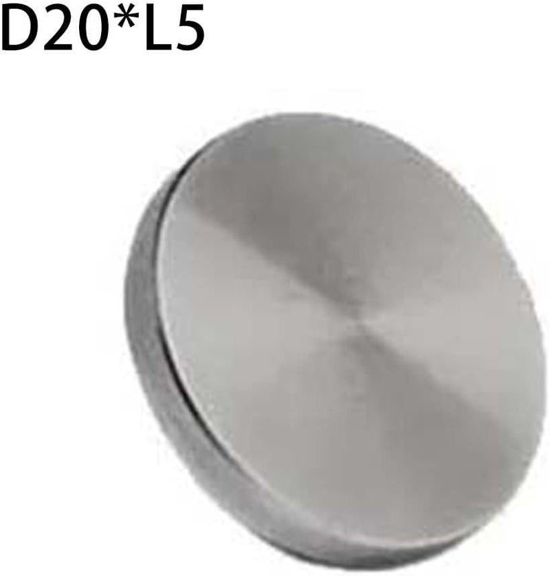 Stainless Steel Flat Contact Point For Dial Thickness Gauge M2 5 Thread Size D20xL5 - Image 5