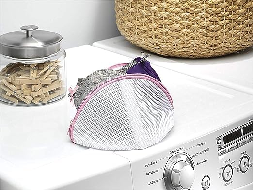 YEKDA YEKDA Double Layer Laundry Washing Bag Zipper Cloth Bag Mesh Bra Lingerie Cleaning Wash Bag for Washing Machine  - Image 3