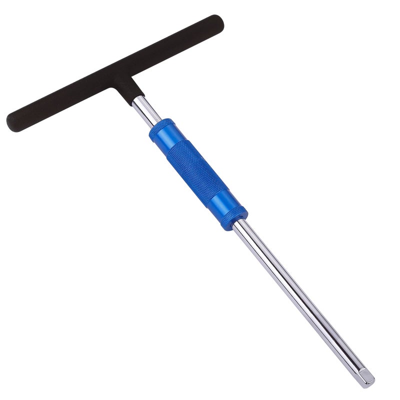 WINTOWIN 3/8" Spinner T-Handle Wrench,3/8-Inch Drive T Handle Socket Driver,13â€ T-Handle Wrench for Socket Driver Motorcycle Tool Accessories - Image 1
