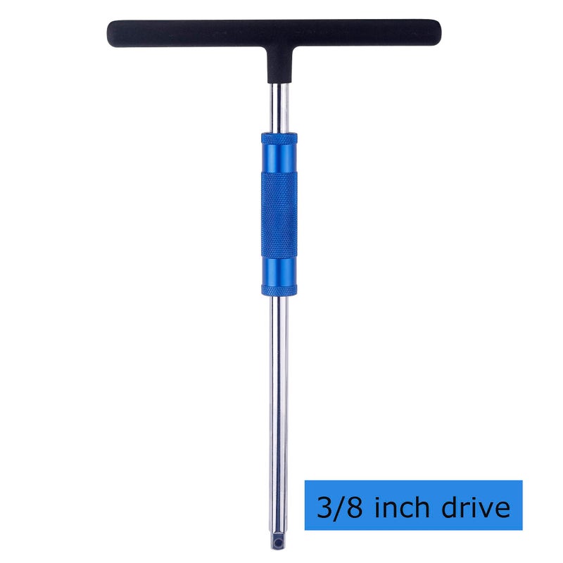 WINTOWIN 3/8" Spinner T-Handle Wrench,3/8-Inch Drive T Handle Socket Driver,13â€ T-Handle Wrench for Socket Driver Motorcycle Tool Accessories - Image 4