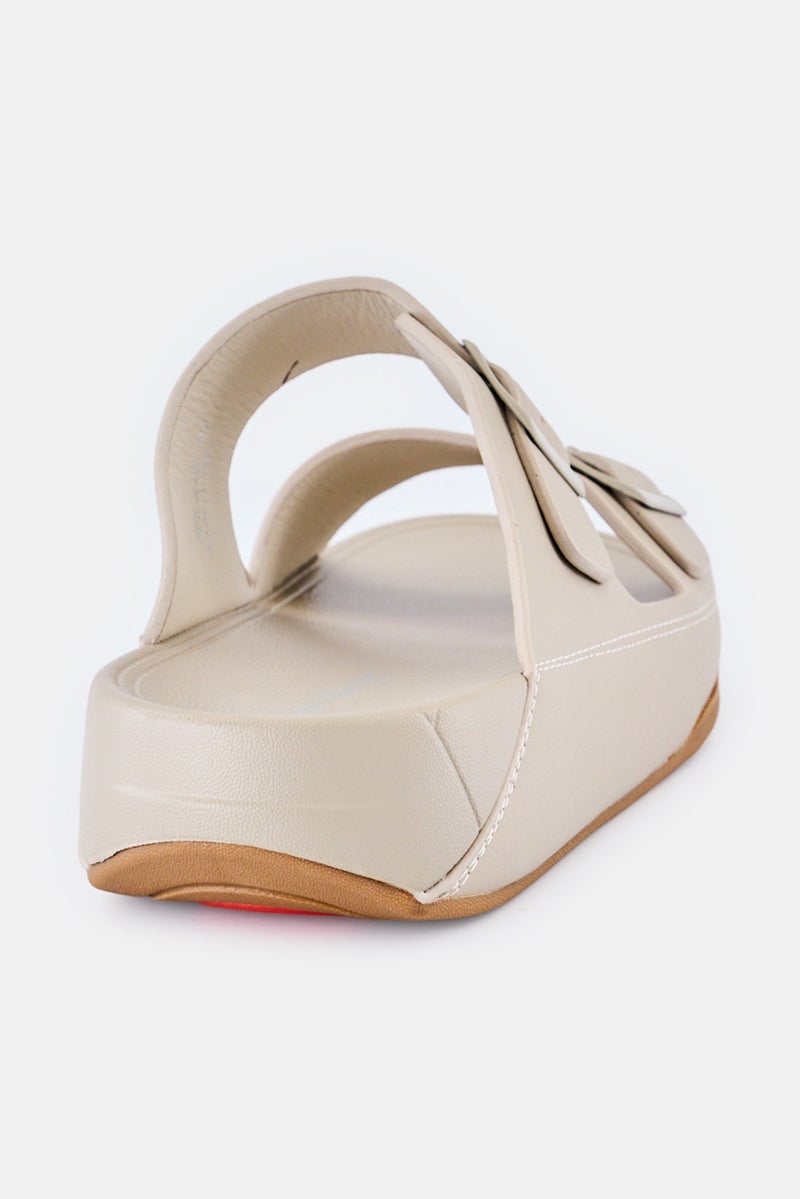 English Laundry Men Slip On Cork Arabic Sandals, Beige - Image 3