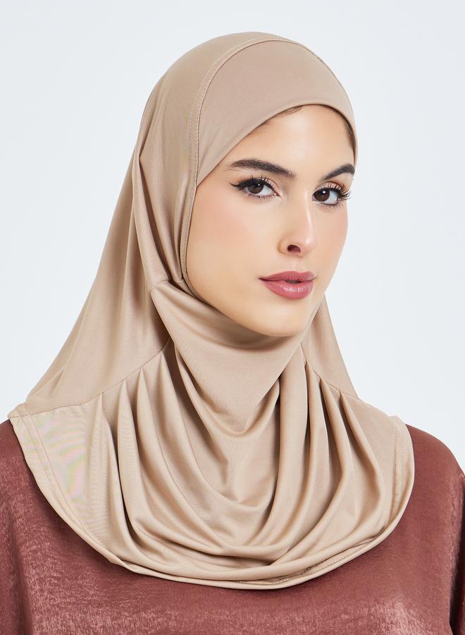 Beige Ready-to-Wear Hijab