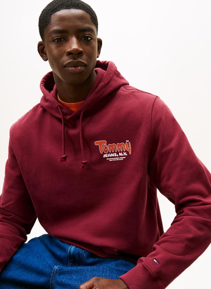 TOMMY JEANS Logo Terry Hoody - Image 3