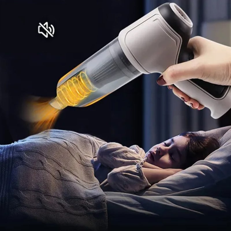Car Vacuum Cleaner DC 7.4V 120W Strong Suction Low Noise Portable Pet Hair Vacuum Cleaner for Car Home Office - Image 5