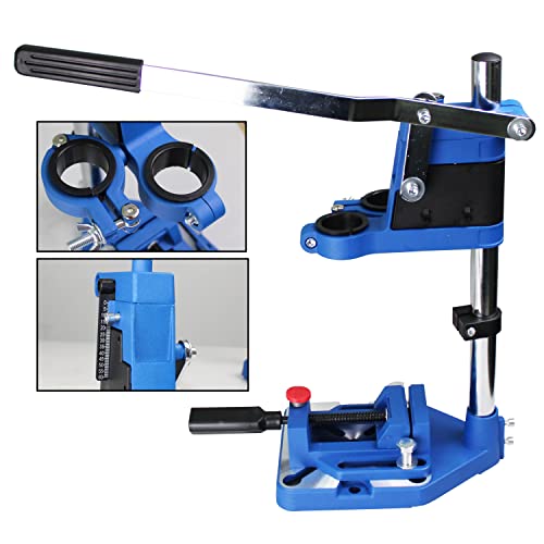 TEXALAN(R) Drill Press Rotary Tool Workstation Stand with Wrench- 220-01- Mini Portable Drill Press- Tool Holder- 2 inch Depth- Ideal for Drilling Perpendicular and Angled Holes - Image 3