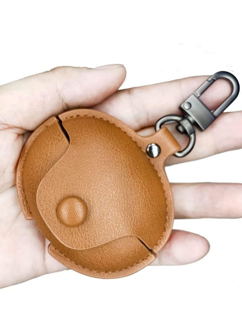 ELTRAZONE Protective Leather Case With Carabiner For Huawei FreeBuds 4i - Image 1