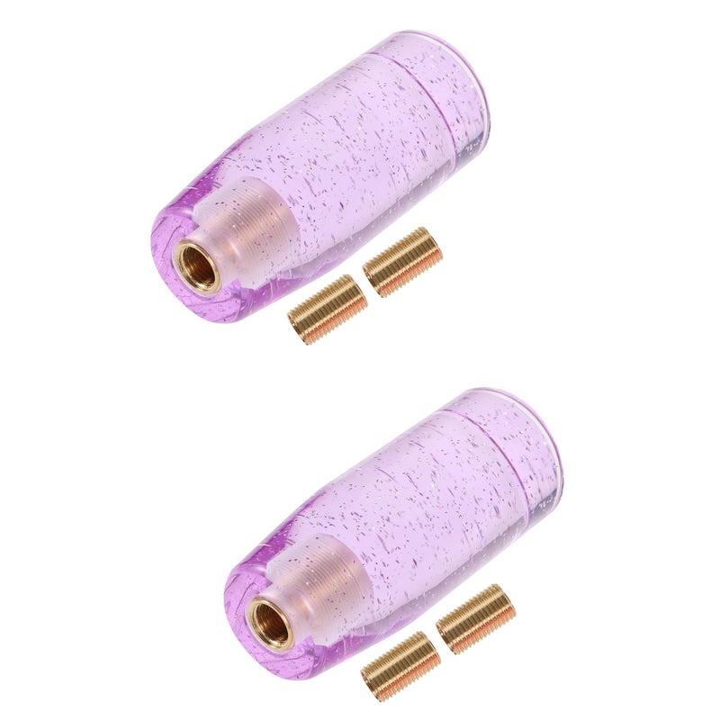 2pcs Car Gear Shift Knob Decorative Lever Stick Knob Auto Shift Knob Vehicle Gear Shift Knob - Image 1