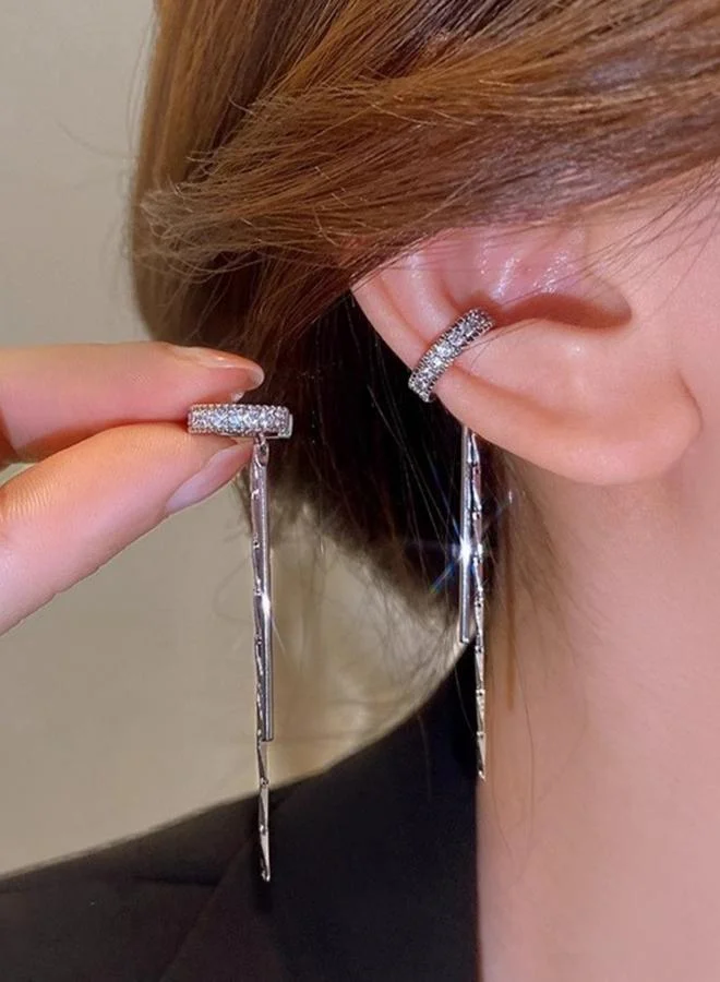 Take Two Rhinestone Clip-On Earrings