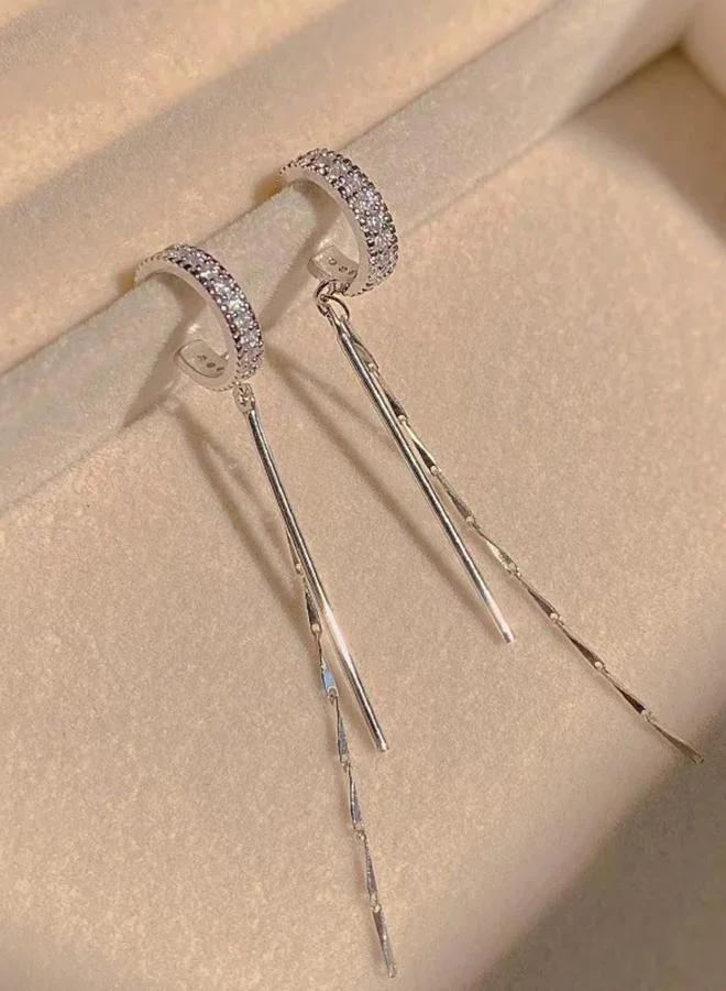 Take Two Rhinestone Clip-On Earrings