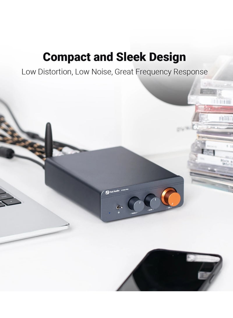EVEREEN BT20A Pro TPA3255 Bluetooth Sound Power Amplifier, Bass Treble 300W*2 Mini HiFi Stereo Class-D Amplifier, for Home Theater  - Image 4