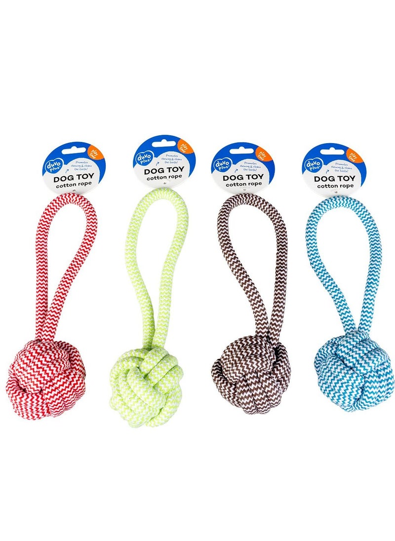 Scooby Rope Dummy Ball Toy For Dogs Mixed Colors
