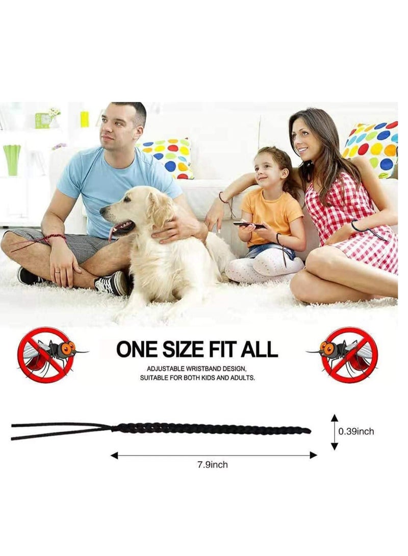 SYOSI Mosquito Repellent Bracelet 12 Pack, Bands for Adults, Kids & Babies - Premium Quality, DEET-Free Natural Wristbands, Protection Insects up to 300 Hours, Suitable Outdoor Indoor - Image 3