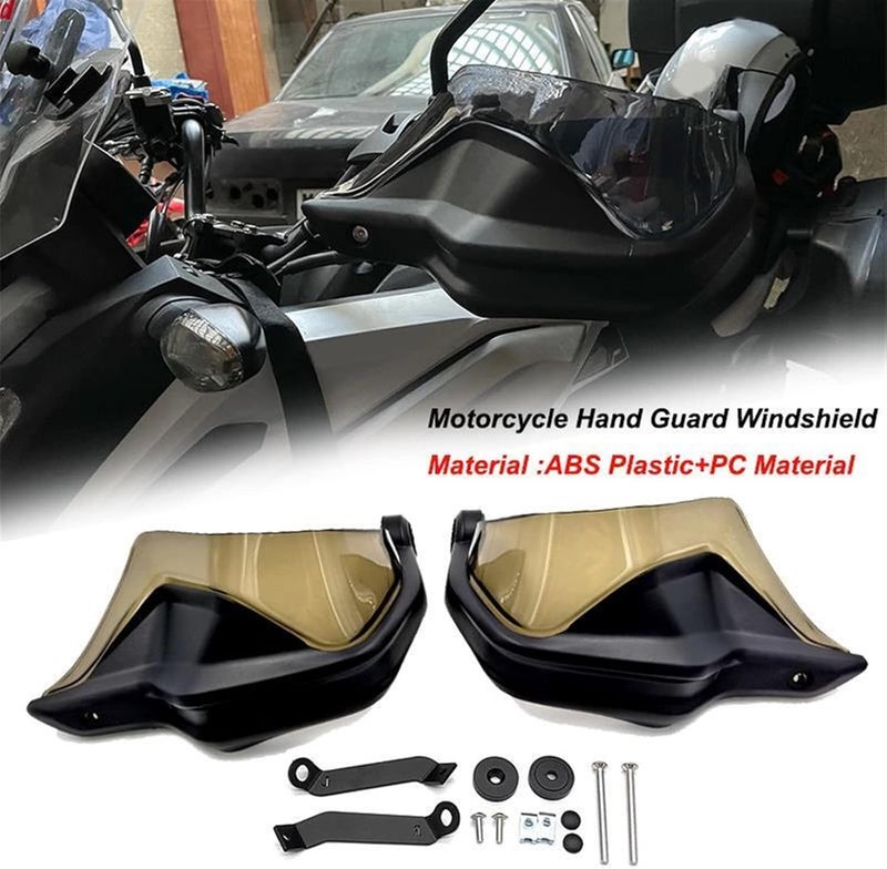 QASULER Motorcycle Handguard Windshield Protection Cover - Image 5