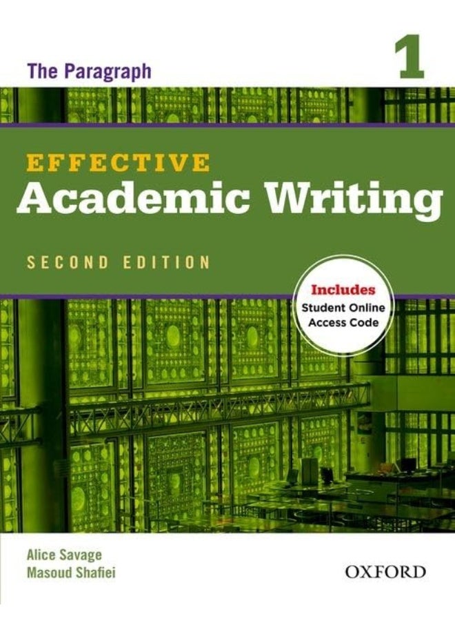 Effective Academic Writing 2nd Edition 1 Student's Book with Online Practice