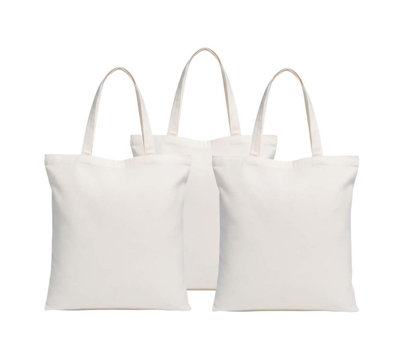 Marubhumi Eco-Friendly Natural Cotton Tote Bag for Women, Lightweight & Reusable for Shopping, Gifts & Daily Use (3, Natural, Medium) - Image 1