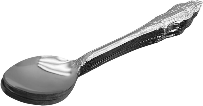 RK Stainless Steel Dessert Spoon Set, Silver, 18Cm, 12 Pcs, RK0056, Table Spoon, Ice-Cream Spoon, Dessert Spoon, Sweet Spoon - Image 3