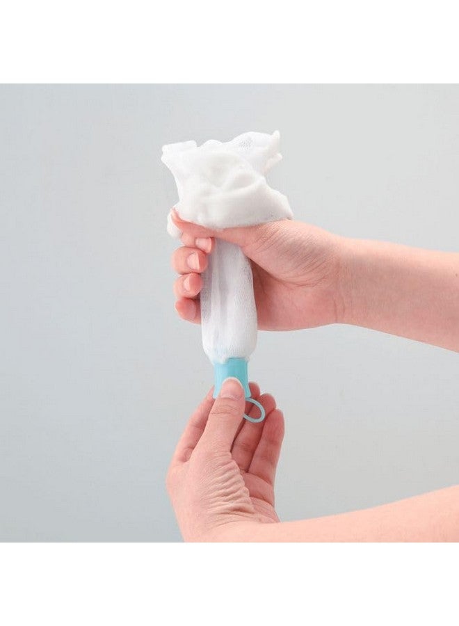 Fancl [Official Product] Foaming Net Facial Foam Net Double Layered 70X70Cm Fine Dense Rich Foam Hanging String For Clean Storage Indentation For Measuring Face Powder  - Image 5