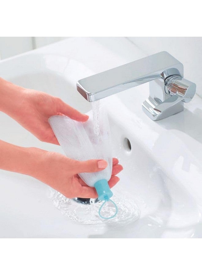 Fancl [Official Product] Foaming Net Facial Foam Net Double Layered 70X70Cm Fine Dense Rich Foam Hanging String For Clean Storage Indentation For Measuring Face Powder  - Image 4