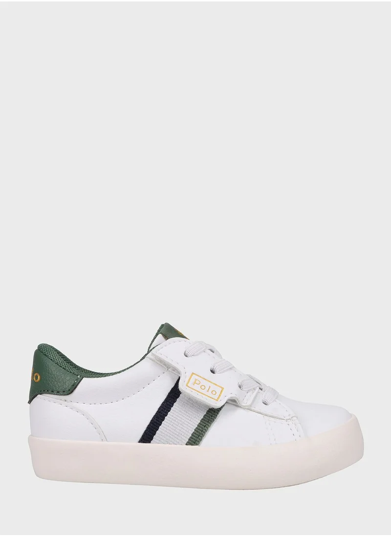 POLO RALPH LAUREN Kids Rexley Ez Lace Up Sneakers