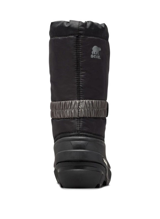 Sorel Unisex-Child Flurry Boot, Black/City Grey, 12 Little Kid - Image 3