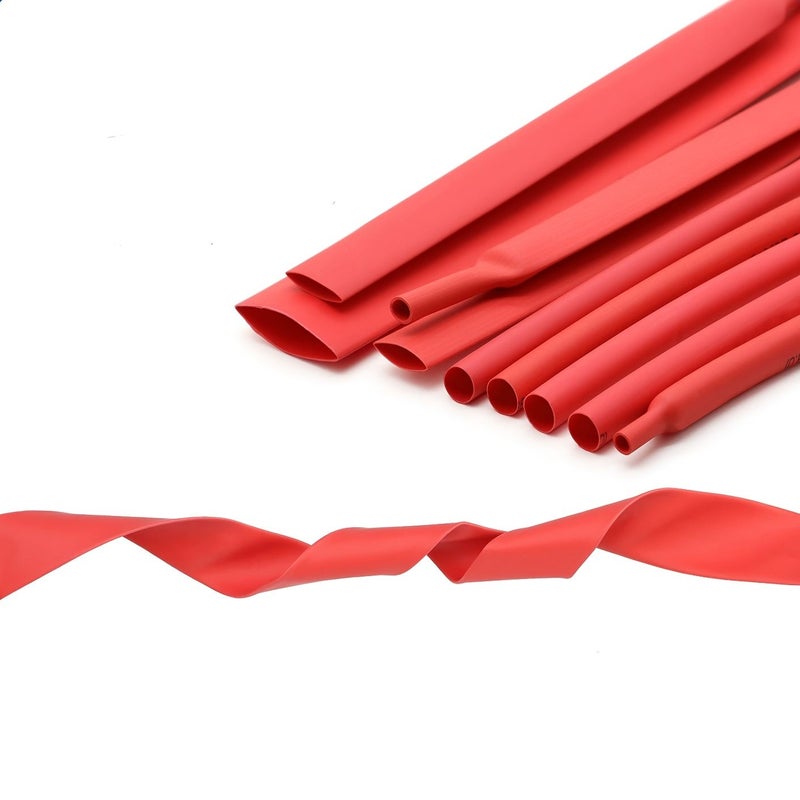 2 1 Red Heat Shrink Tube 2 Meters Long 30mm Diameter Double Insulation Heat Shrink Sleeve Data Cable Protective Sleeve Electrical Wire Repair Protective Sleeve - Image 3