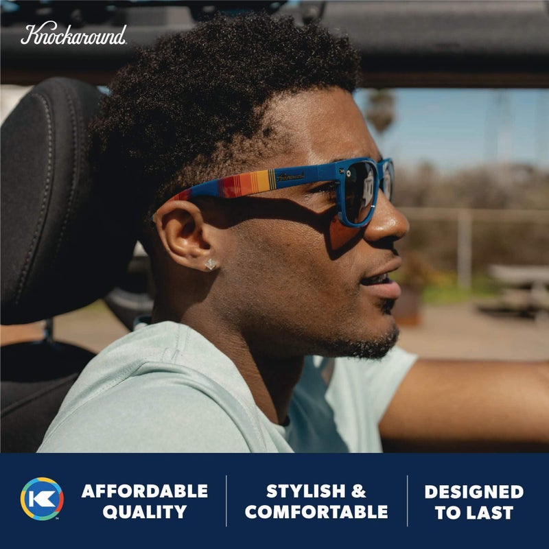 Knockaround Fort Knocks Polarized Sunglasses for Men & Women - UV400 Protection - Image 5
