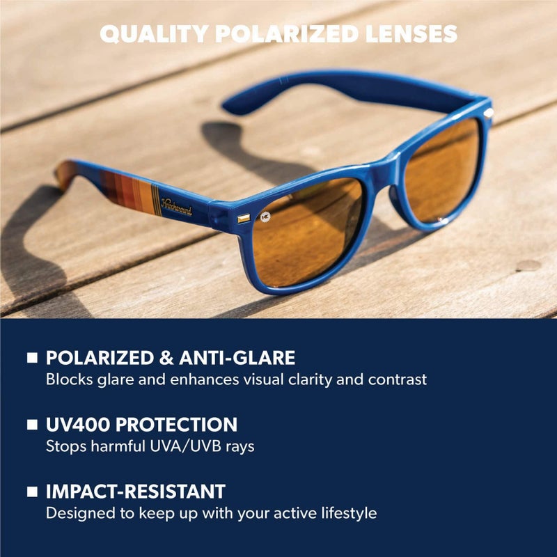 Knockaround Fort Knocks Polarized Sunglasses for Men & Women - UV400 Protection - Image 2