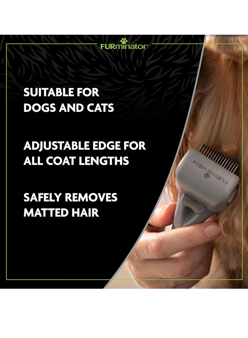 pet brush Adjustable Dematter Tool for Cats and Dogs