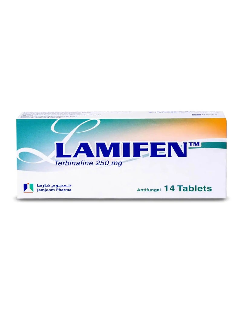 JAMJOOM PHARMA - Lamifen Antifungal Treatment 14 Tablets - Image 1