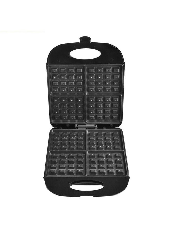 DSB DSP Waffle Maker - 1400 Watt Indicator Light Plastic Body Non-Stick Coating Overheat Protection Non-Slip Feet KC1160 - Image 2