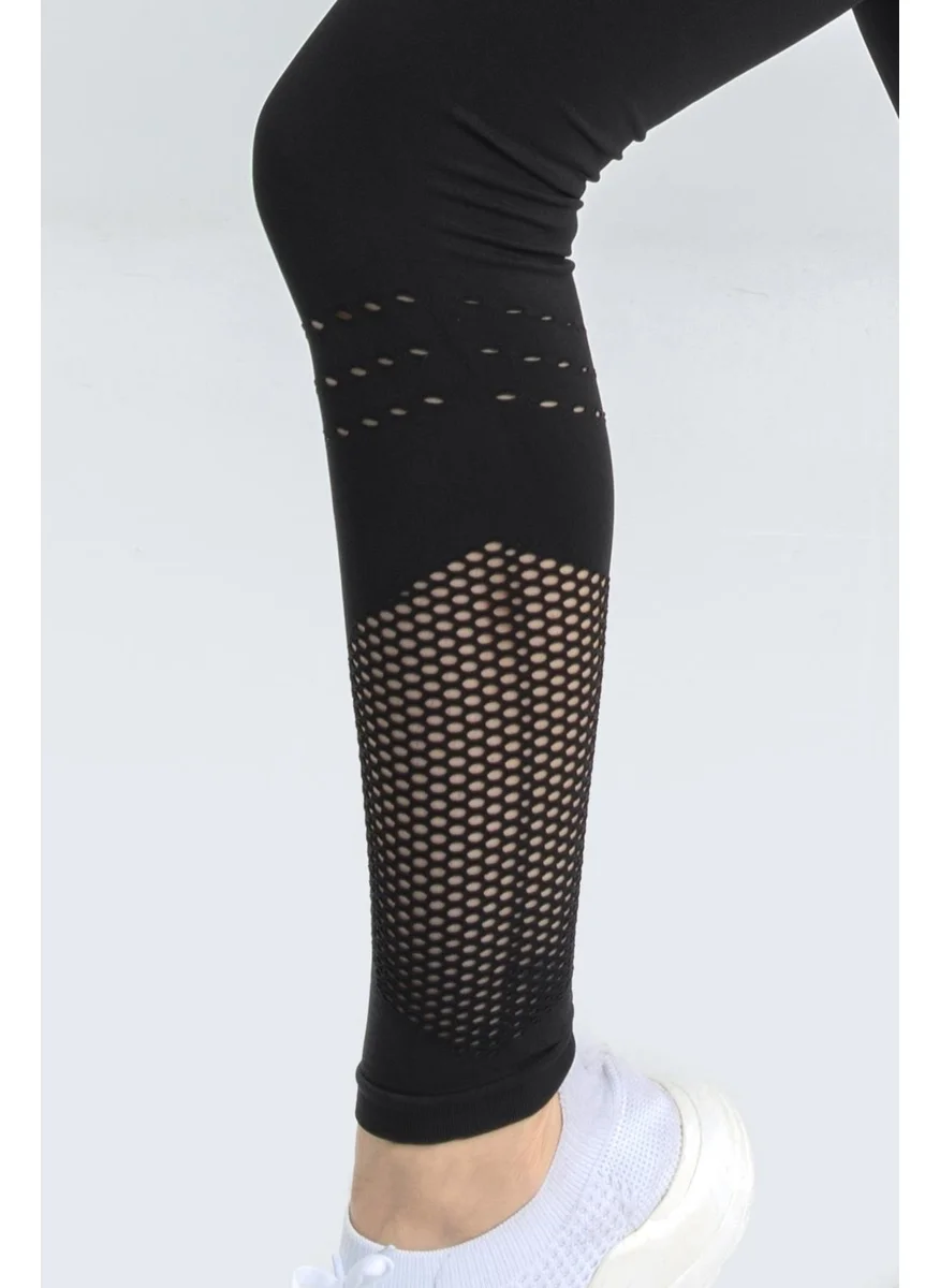 جيجوتو Seamless Mesh High Waist Tights
