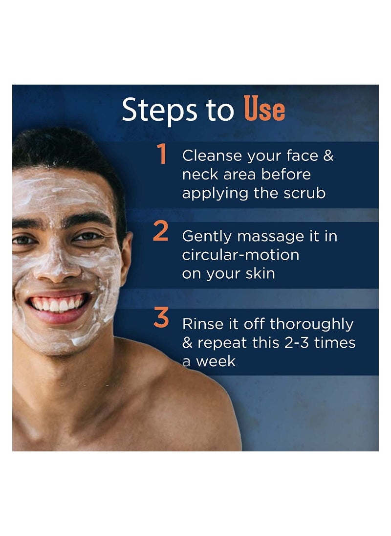 BEARDHOOD - De Tan Removal Face Scrub 100g - Image 1