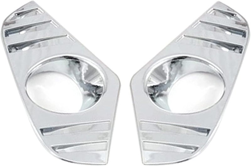 Yurefax Chrome Fog Light Cover Trim for Toyota RAV4 2019 - Image 1