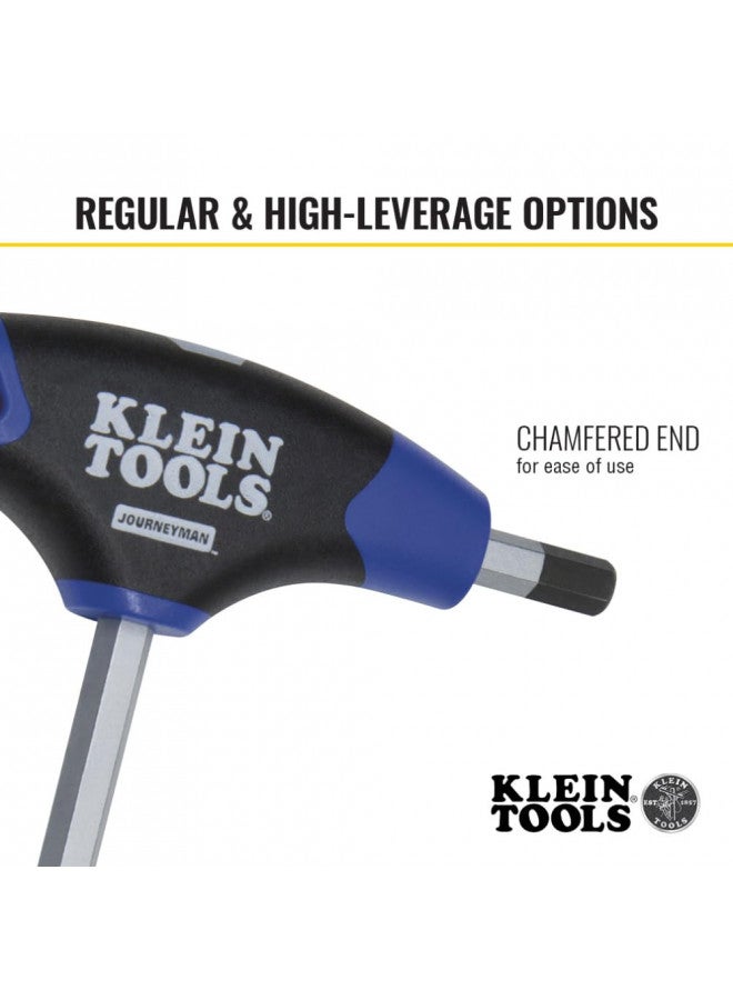 Klein Tools JTH68M T-Handle Hex Key Set, Metric Sizes Allen Wrench Set with 6-Inch Blades, Stand Included, 8-Piece - Image 4