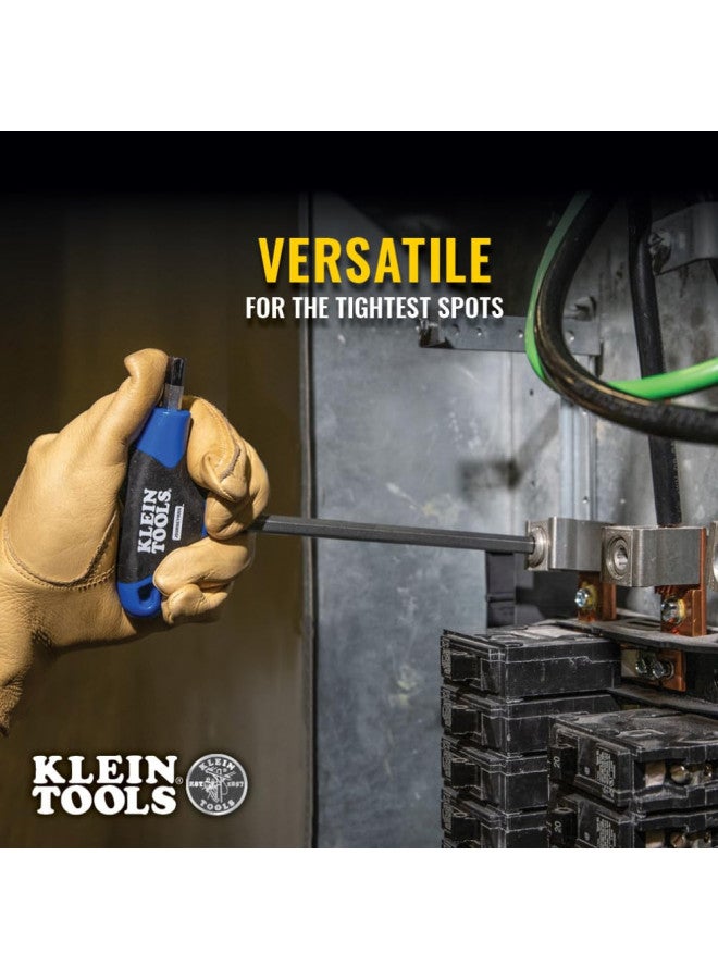 Klein Tools JTH68M T-Handle Hex Key Set, Metric Sizes Allen Wrench Set with 6-Inch Blades, Stand Included, 8-Piece - Image 5