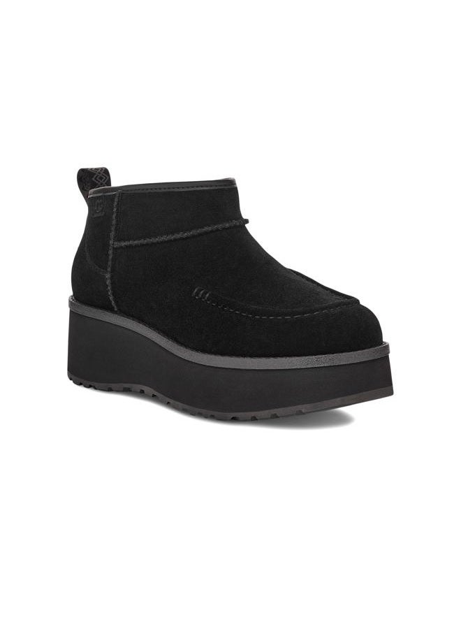 UGG Women's CITYFUNC Ultra Mini Fashion Boot, Black, 10 - Image 1